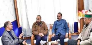 HP CM demands rightful share in Shanan Hydroelectric Project; urged GoI to raise power share of HP in hydropower projects