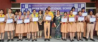 To motivate the Ryanites to maintain progressive approach in life, Ryan School organized Award ceremony