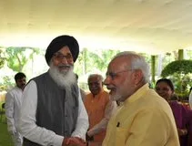 Prime Minister Narendra Modi to pay final tribute to Parkash Singh Badal-Photo courtesy-PM Twitter