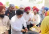 Chetan Singh Jouramajra inaugurates JGND PSOU-Rotary Club Medical Camp in village Kalyan