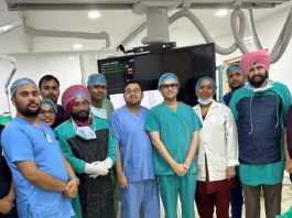 Rajindra Hospital’s Cardiology department rare feat: conducts four structural heart procedures in a single day