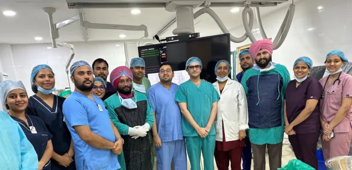 Rajindra Hospital’s Cardiology department rare feat: conducts four structural heart procedures in a single day