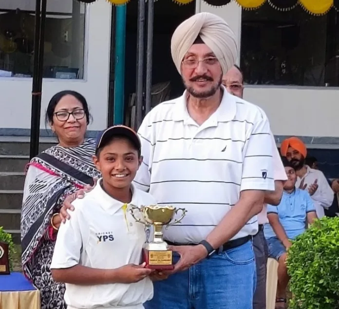 YPS Mohali’s Harjagteshwar made a stellar contribution in Under-15 Amanjit Memorial Inter School T-20 Cricket Tournament win