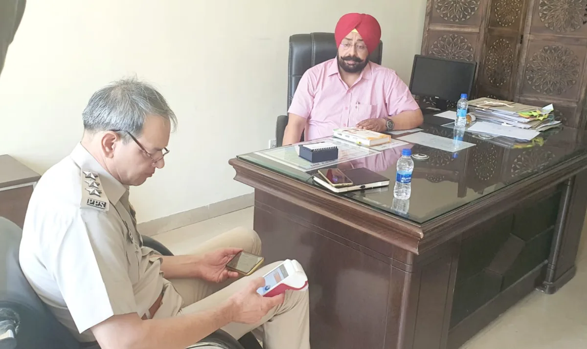 Secy RTA Mohali conducted traffic enforcement drive; impounded vehicles for violating rules
