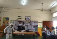 A Seminar related to Disaster Management' conducted in Police DAV Public School, Patiala