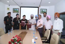 Mission Paris Olympics-MoU between Mission Olympics Wing of Indian Army and Guru Nanak Dev University