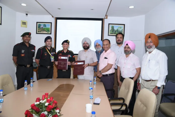 Mission Paris Olympics-MoU between Mission Olympics Wing of Indian Army and Guru Nanak Dev University