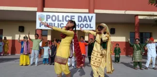 Police DAV Public School celebrated Baisakhi , Ambedkar Jayanti with great enthusiasm