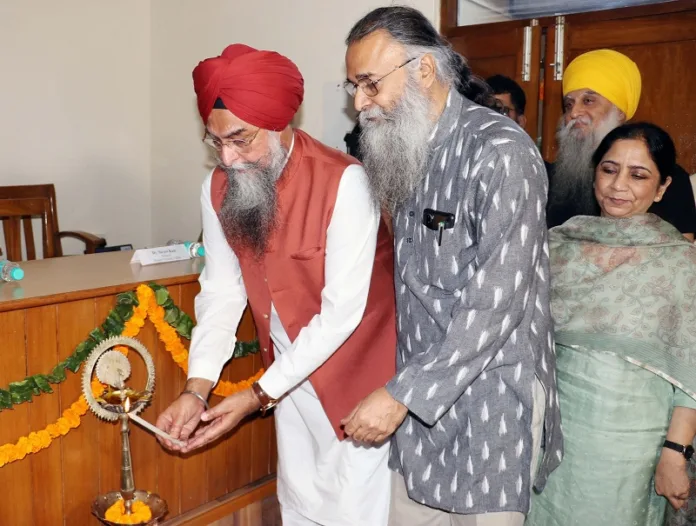 To break new grounds Punjabi university launched 33 new short term courses at its Mohali center
