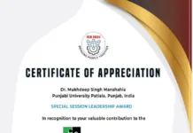 Punjabi University Don of Mathematics Department makes mark at International Conference