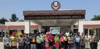World Earth Day Celebrations at Govt. Bikram College of Commerce, Patiala