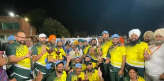 In Punjab and Haryana MLAs cricket match Meet Hayer scores 150 runs; Haryana’s Bhavya Bishnoi scored 72 runs