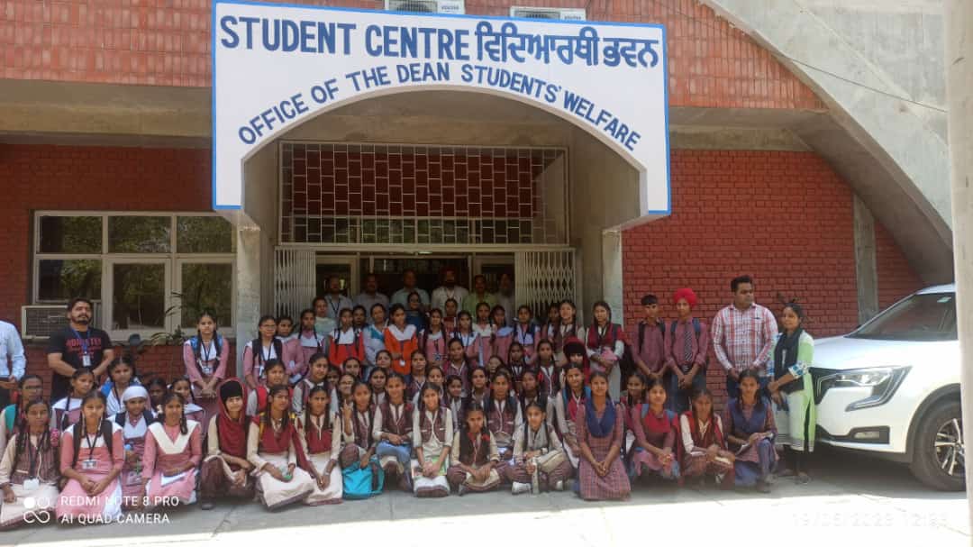 Students of School of Eminence visited the second best university of India  at Amritsar’s Guru Nanak Dev University