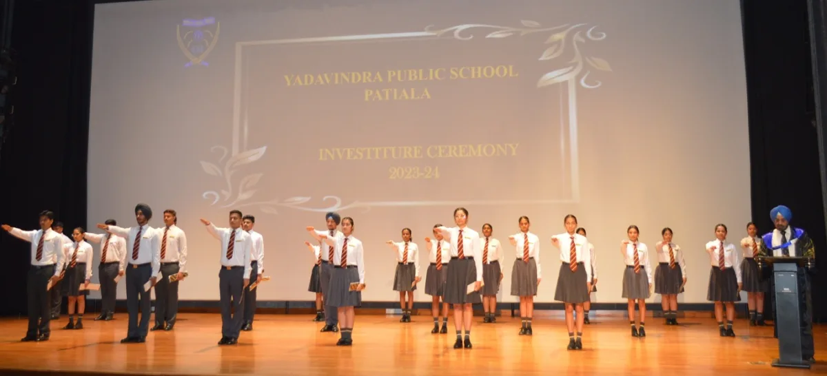 YPS holds Investiture Ceremony; selects new prefectorial for New Roles, Bigger Responsibilities