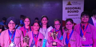 Patiala’s Junior Ryanites outstanding performance at World Scholars Cup, Chandigarh Round - 2023