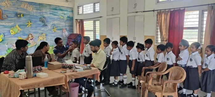 Health checkup camp organised at Police DAV Public School Patiala