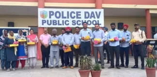 Twin celebrations at Police DAV Public School Patiala