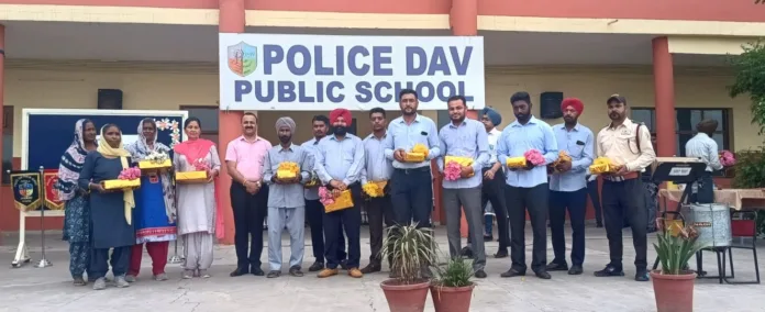 Twin celebrations at Police DAV Public School Patiala