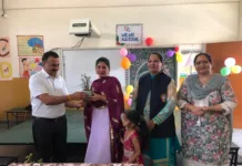 Mother's Day celebration at Police DAV Public School