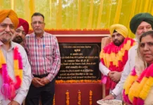 Power Minister Harbhajan Singh ETO inaugurates 66KV substation at Gidderwindi and Barmi