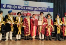 818 awarded degrees at second convocation of Sri Guru Granth Sahib World University