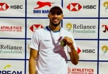 Barnala's Athlete Sukhpreet Singh wins gold medal in Junior Federation Cup