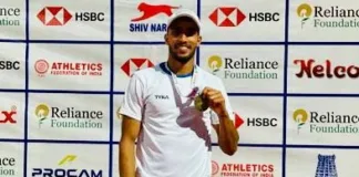 Barnala's Athlete Sukhpreet Singh wins gold medal in Junior Federation Cup