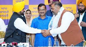 Mann Chairsma worked, AAP wrests Jalandhar from Congress over people centric policies-File photo-Courtesy-Internet