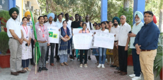 Desh Bhagat University Organized Anti-Tobacco Rally