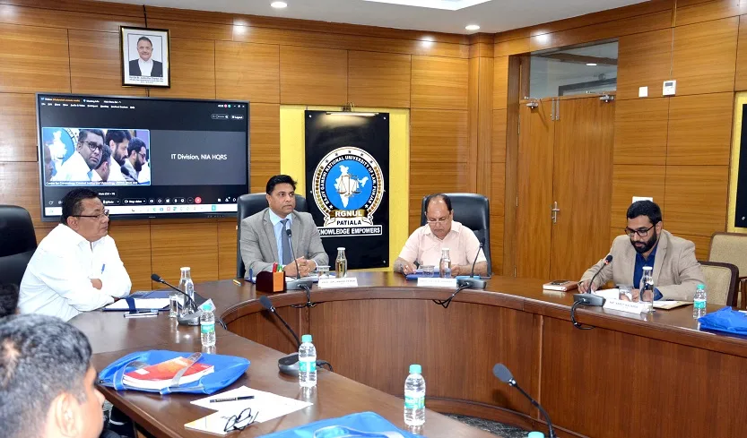 NIA law officers gets training on Counter-Terror Laws at Rajiv Gandhi National University of Law  