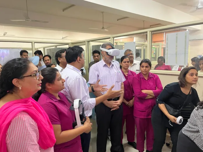 Dr. Balbir Singh visits National Midwifery Training Institute (NMTI) Patiala, third institute started in India for training of NME