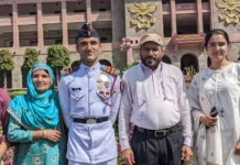 Patiala lad surpasses others in India’s premier defence course; emerged as topper