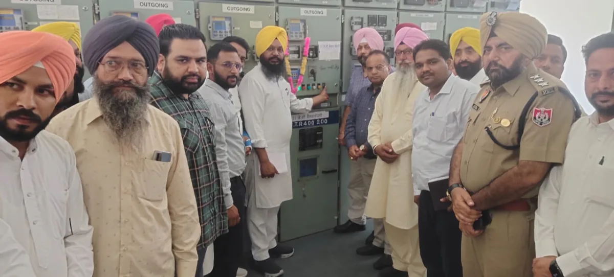 For smooth power supply during paddy season MLA Nihal Singhwala inaugurates three feeder breakers 