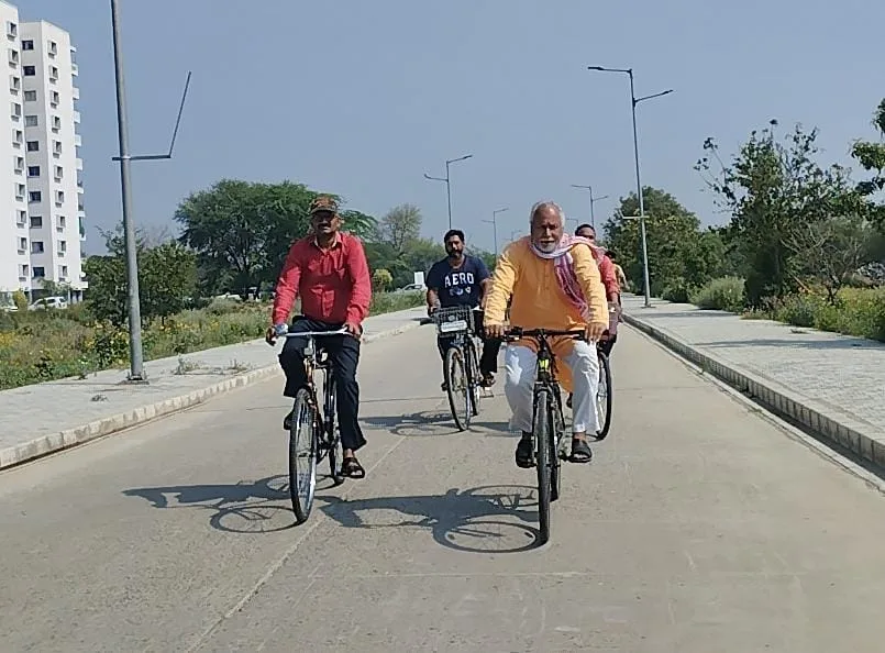 Central University of Punjab organised Cycle Rally to mark World Bicycle Day 2023