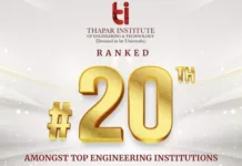 Thapar Institute’s achievement in NIRF Rankings 2023 speaks volumes