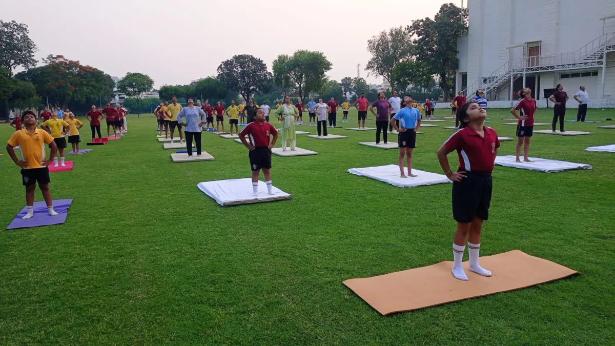 Yadavindra Public School, Patiala celebrates International Day of Yoga