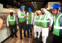 Power Minister visits Talwandi Sabo Thermal Plant, one unit starts production