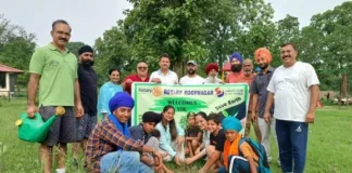 Rotary Club Rupnagar organises tree plantation drive