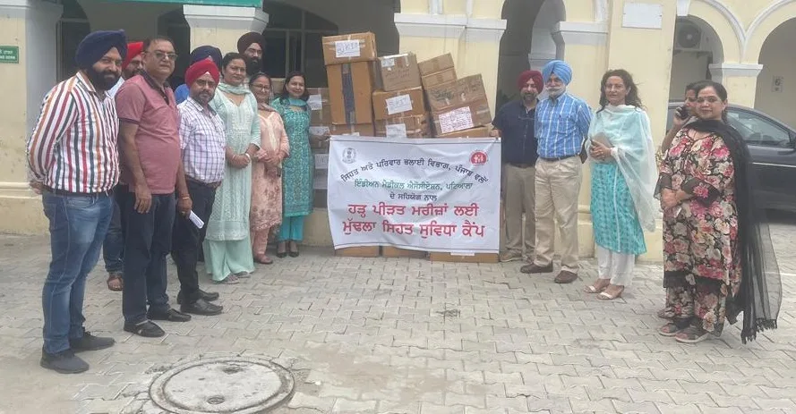 Noble gesture-IMA Patiala donated medicines worth more than 2.5 lakh through its medicine bank