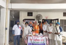 Patiala health officials oversee Medical Aid Camp in Flood-Affected Village