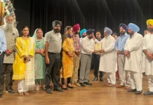 Good samaritans, who assisted government and Patiala administration in flood relief works honoured by minister