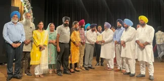 Good samaritans, who assisted government and Patiala administration in flood relief works honoured by minister