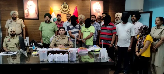 Rupnagar police arrest inter-state drug smugglers, recover one kg heroin, gold, Fortuner vehicle & drug money