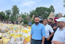 Ghaggar received record flow for the last several decades; highest ever 970.4 feet water enters Punjab- Meet Hayer