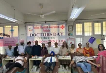 IMA PATIALA celebrated National Doctors Day in association with blood bank,RHP and IDA Patiala