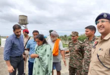 Restore Interrupted Power, Water Supplies and Road Connectivity, DC Aashika to Officers in Mohali