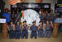 Scholarfields Public School celebrates India's greatest achievement, landing of Chandrayan-3