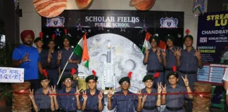 Scholarfields Public School celebrates India's greatest achievement, landing of Chandrayan-3