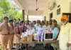 Charity Drive on Founder's Day by Patiala Ryanites