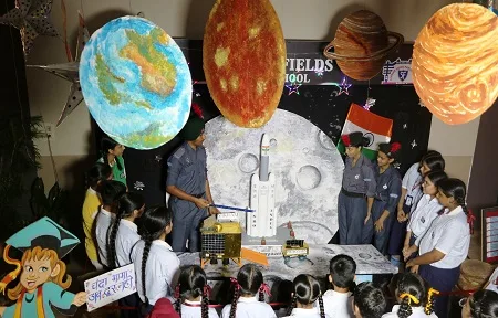 Scholarfields Public School celebrates India's greatest achievement, landing of Chandrayan-3